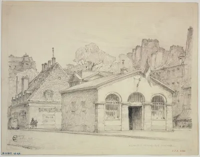 La Rue Du Faubourg Saint Antoine Et La Rue De Montreuil
