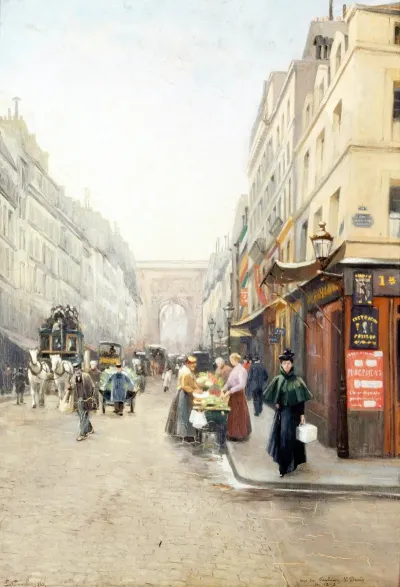 La Rue Du Faubourg Saint Denis