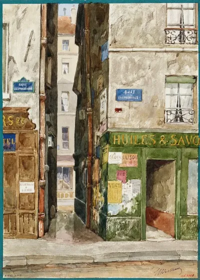 La Rue Du Paon Blanc