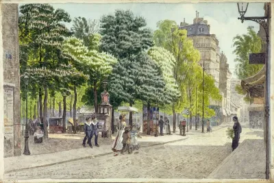 La Rue Gassendi Rue Des Plantes Et Avenue Du Maine