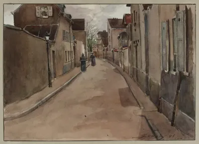 La Rue Olivier De Serres De La Rue Dalleray 1er Troncon Vaugirard