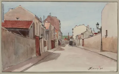 La Rue Rosenwald De La Rue Des Morillons A La Rue De Vouille Vaugirard
