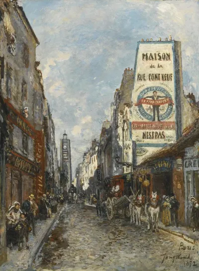 La Rue Saint Jacques Paris