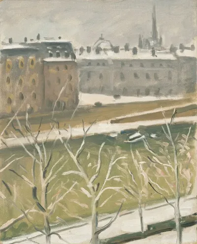 La Sainte Chapelle Sous La Neige