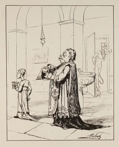 La Sainte Messe Lentree En Scene