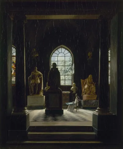 La Salle Du Xviie Siecle Au Musee Des Monuments Francais