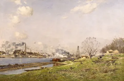 La Seine A Conflans Charenton