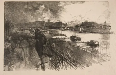 La Seine Au Pont Dausterlitz 2