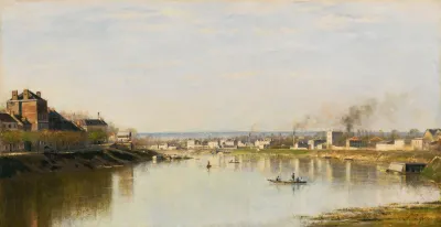 La Seine Devant Saint Denis