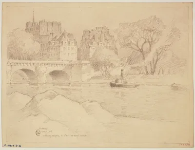 La Seine Et Le Pont Neuf