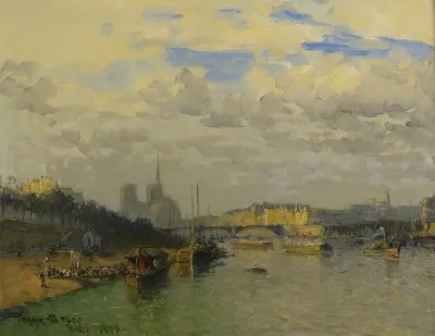 La Seine Et Notre Dame