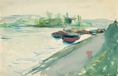 La Seine Pres De Saint Cloud