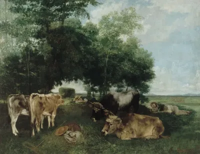 La Sieste Pendant La Saison Des Foins