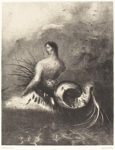 La Sirene Sortit Des Flots Vetue De Dards The Siren Clothed In Barbs Emerged From The Waves