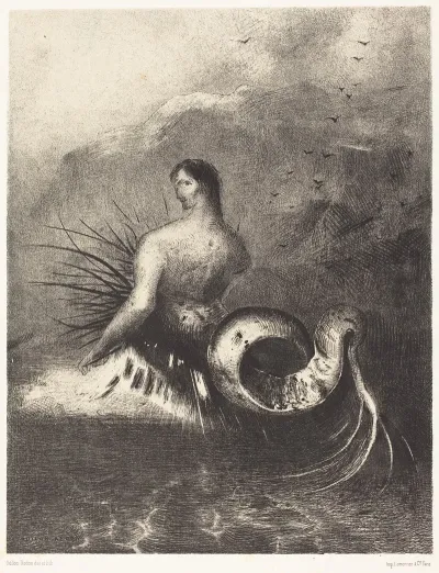 La Sirene Sortit Des Flots Vetue De Dards
