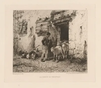 La Sortie Du Troupeau