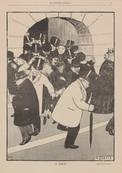 La Sortie Le Courrier Francais
