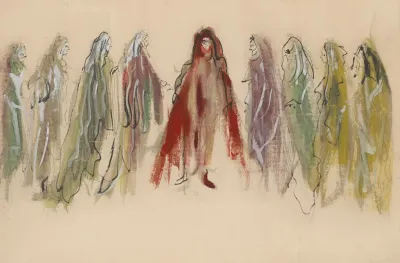 La Sylphide Maquette De Costume Neuf Sorcieres