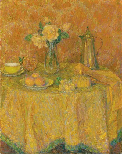 La Table Harmonie Jaune