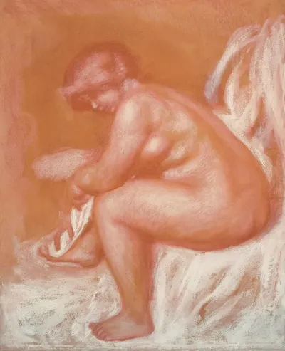 La Toilette Ou Femme Nue Sessuyant