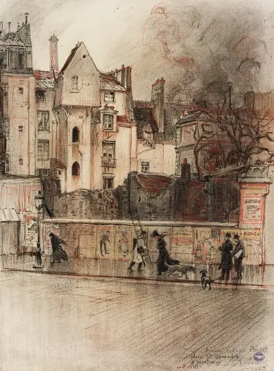 La Tour De Calvin Ancien College De Fortet Place Sainte Genevieve