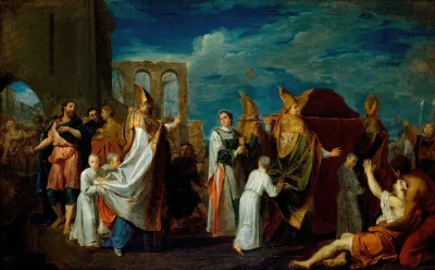 La Translation Des Reliques De Saint Augustin