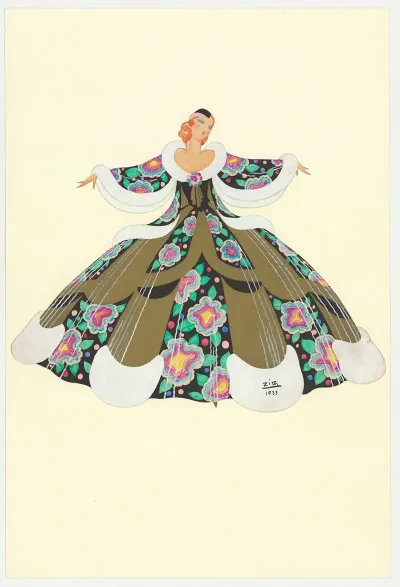 La Traviata Une Maquette De Costume
