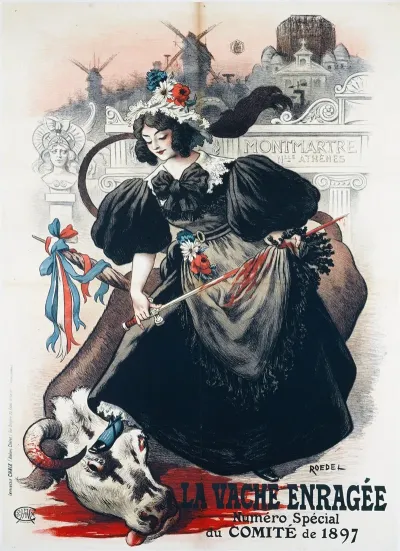 La Vache Enragee Numero Special Du Comite De 1897