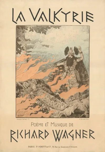 La Valkyrie Poeme Et Musique De Richard Wagner 2