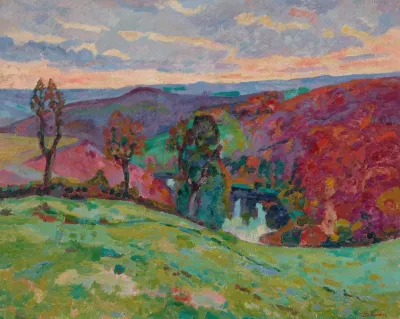 La Vallee De La Creuse Et Le Puy Barriou