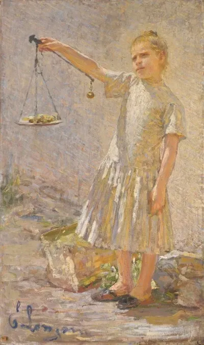 La Venditrice Di Frutta