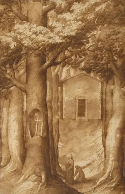 La Verna The Chapel Of The Blessed Giovanni Della Verna
