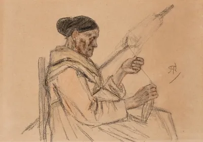 La Vieille Fileuse
