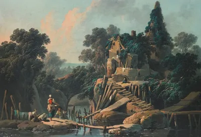 La Vielle Ferme Pastoral Landscape