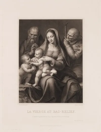 La Vierge Au Bas Relief