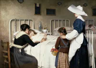 La Visita De La Madre Al Hospital