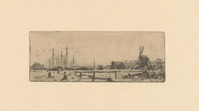Laakhaven En Laakmolen In Den Haag