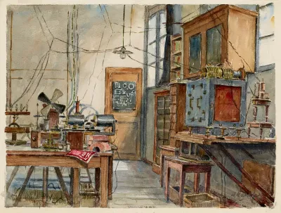 Laboratoire De Physique De Branly A Langle De La Rue Dassas Et Rue De Vaugirard