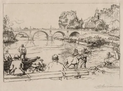 Labreuvoir At Pont Marie