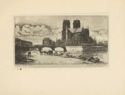 Labside De Notre Dame De Paris