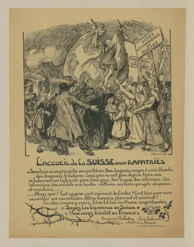 Laccueil De La Suisse Aux Rapatries