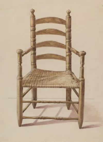 Ladder Back Chair 2
