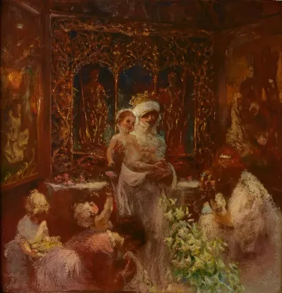 Ladoration De La Vierge