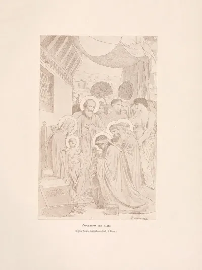 Ladoration Des Mages 7