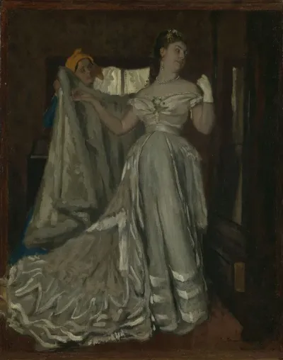 Lady And Chambermaid