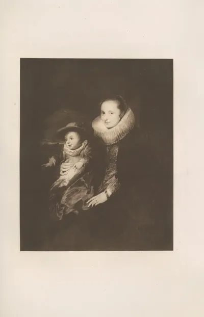 Lady And Child