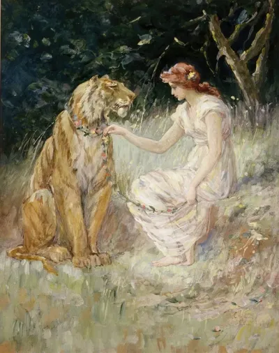 Lady And The Tiger