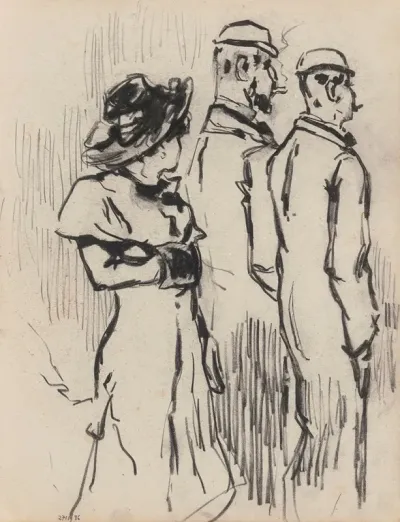 Lady And Two Gentlemen