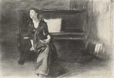 Lady At The Piano
