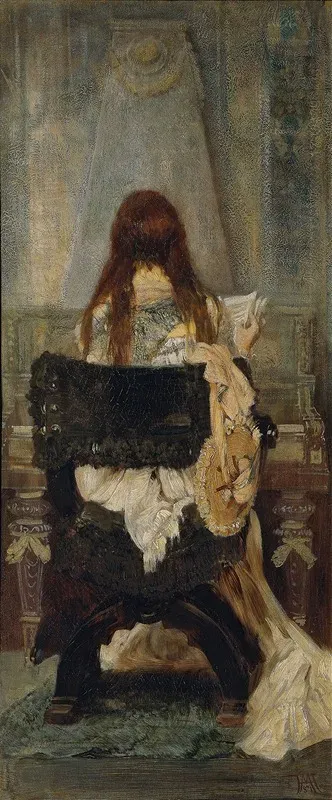 Lady At The Spinet